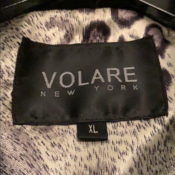 Black Real Fur Volare NY Jacket - Picture 2 of 8